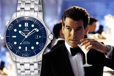 pierce brosnan omega watch|james bond omega watches list.